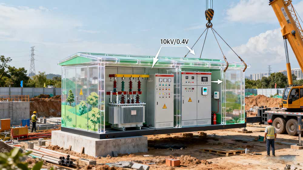 Power Distribution Substation