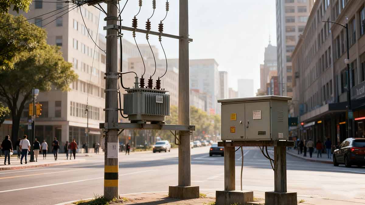 Telephone Pole Transformers (3)