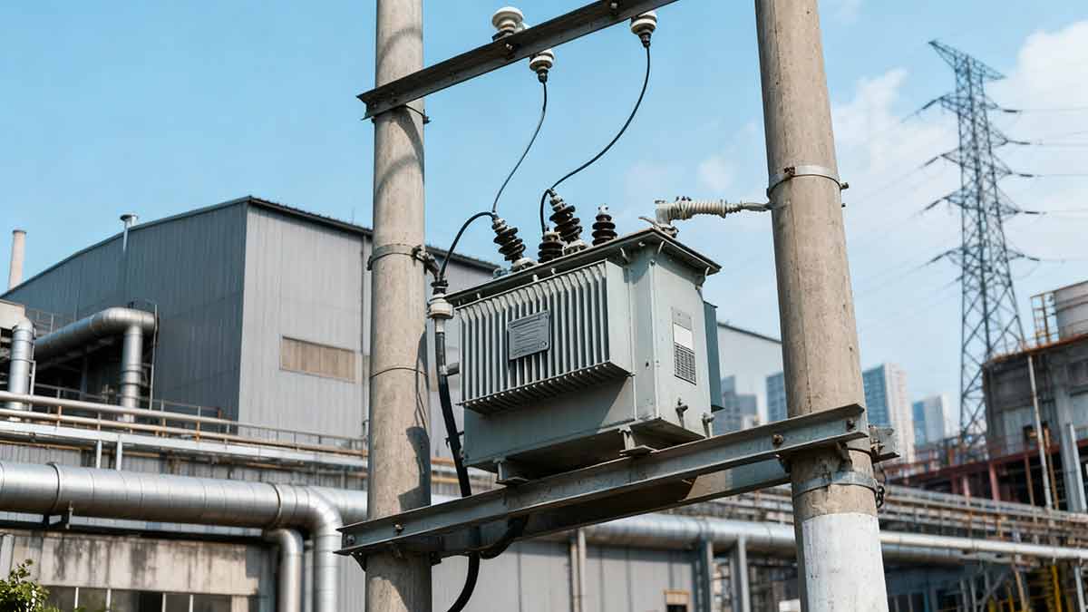 Telephone Pole Transformers (4)