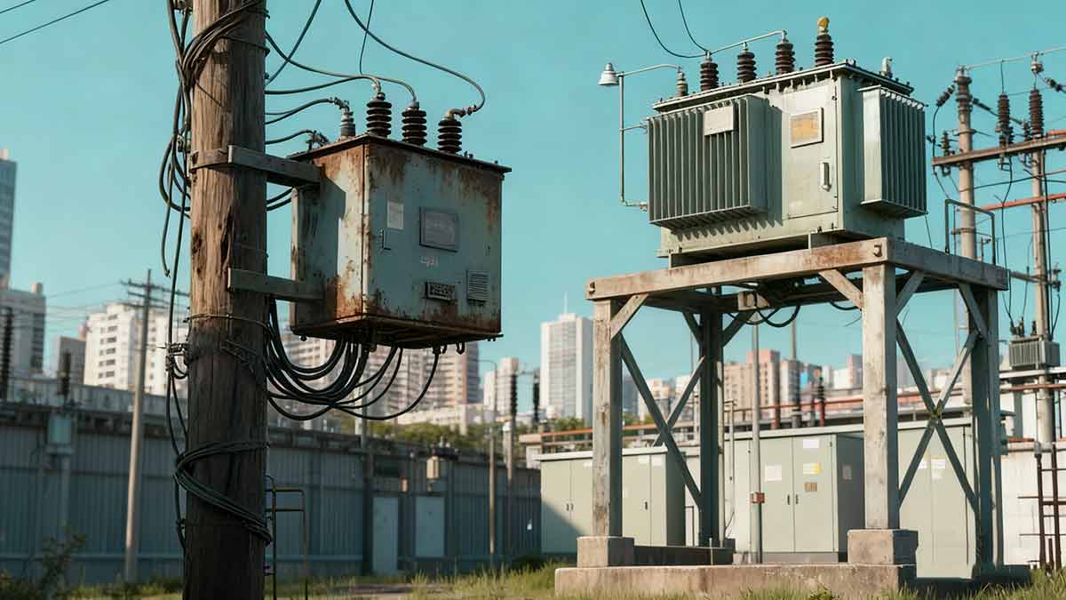 Telephone Pole Transformers (7)