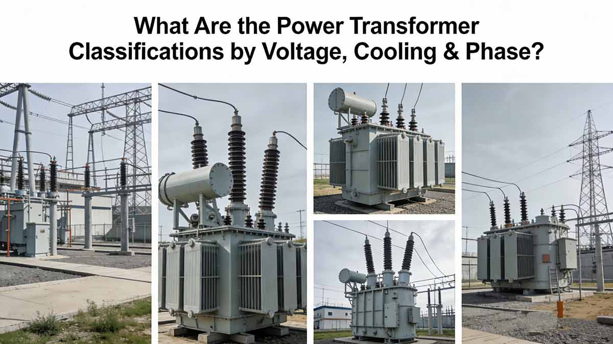 What Are the Power Transformer Classifications by Voltage, Cooling & Phase? 1 Power-Transformer-Classifications-1